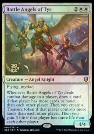 Battle Angels of Tyr [Commander Legends: Battle for Baldur's Gate Prerelease Promos] | Chromatic Games