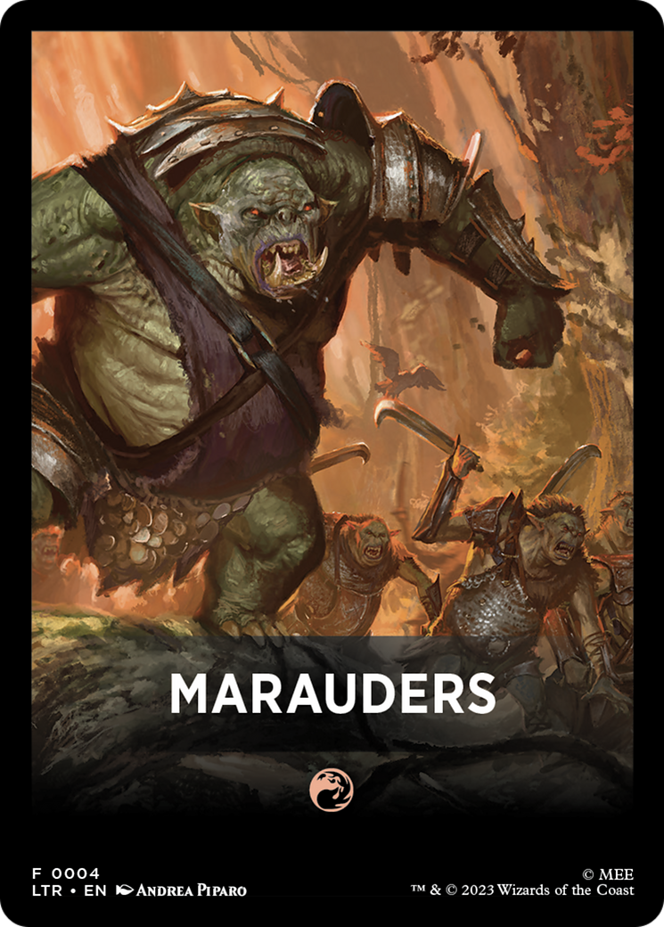 Marauders Theme Card [The Lord of the Rings: Tales of Middle-Earth Tokens] | Chromatic Games