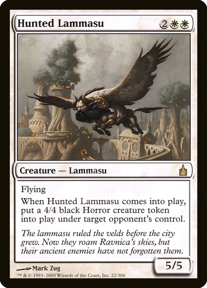 Hunted Lammasu [Ravnica: City of Guilds] | Chromatic Games