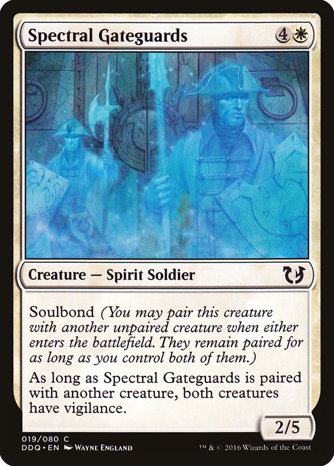 Spectral Gateguards [Duel Decks: Blessed vs. Cursed] | Chromatic Games