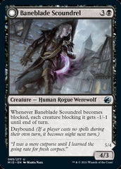 Baneblade Scoundrel // Baneclaw Marauder [Innistrad: Midnight Hunt] | Chromatic Games