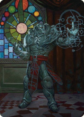 Karn, Living Legacy Art Card 2 [Dominaria United Art Series] | Chromatic Games