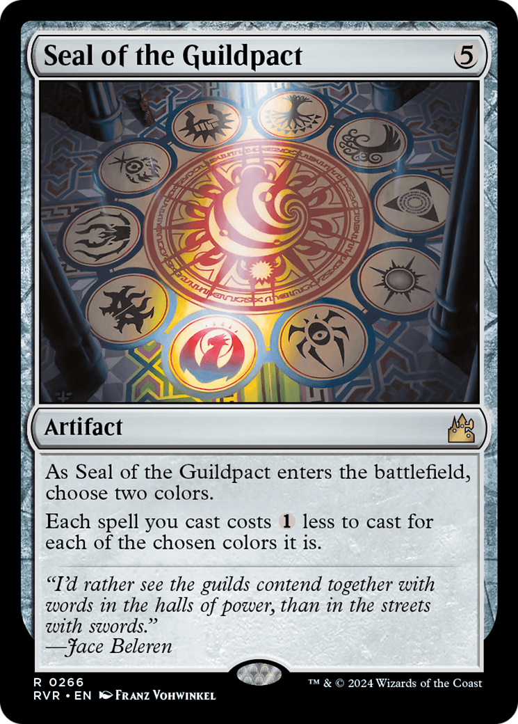 Seal of the Guildpact [Ravnica Remastered] | Chromatic Games