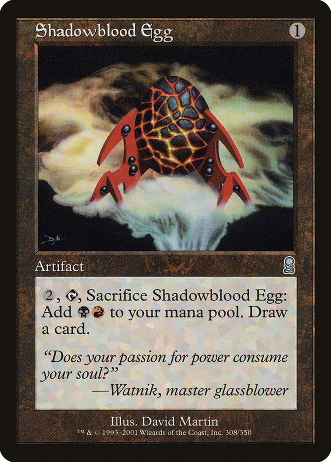 Shadowblood Egg [Odyssey] | Chromatic Games