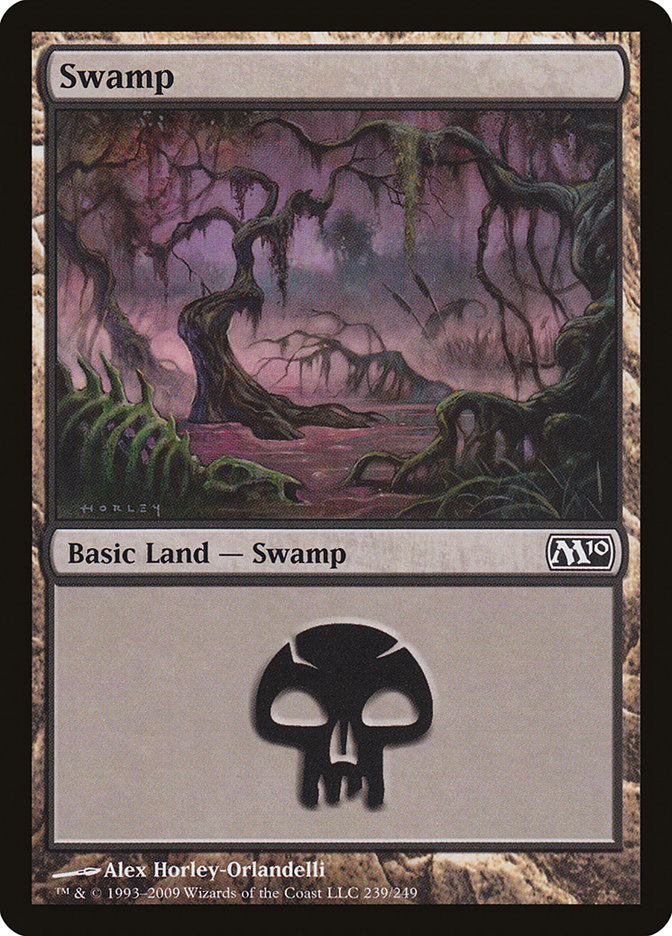 Swamp (239) [Magic 2010] | Chromatic Games