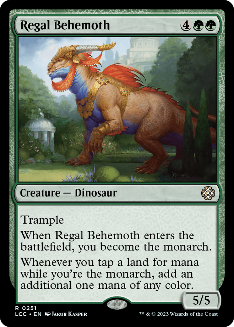 Regal Behemoth [The Lost Caverns of Ixalan Commander] | Chromatic Games