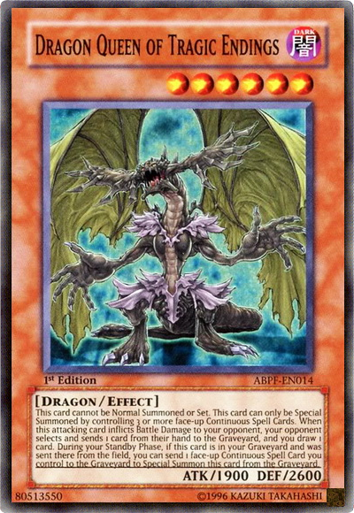 Dragon Queen of Tragic Endings [ABPF-EN014] Super Rare | Chromatic Games
