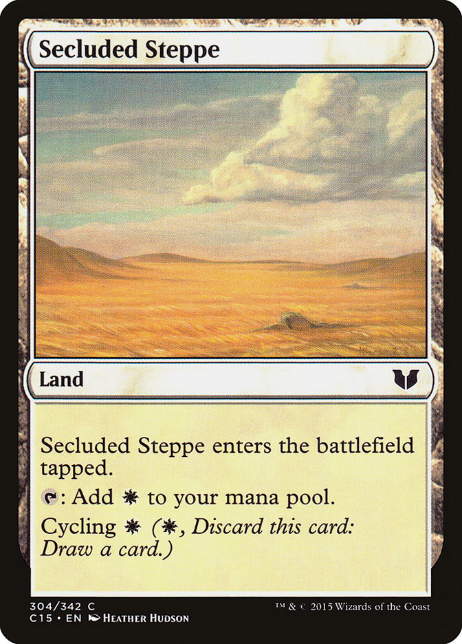 Secluded Steppe [Commander 2015] | Chromatic Games