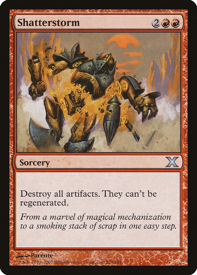 Shatterstorm [Tenth Edition] | Chromatic Games