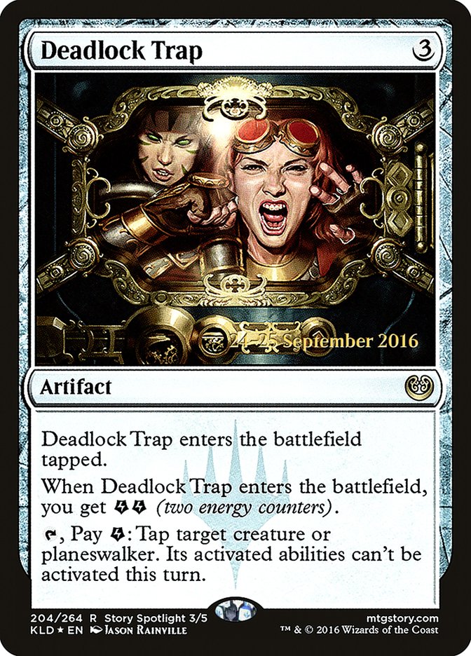 Deadlock Trap [Kaladesh Prerelease Promos] | Chromatic Games