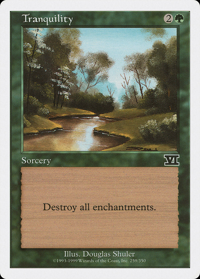 Tranquility [Classic Sixth Edition] | Chromatic Games