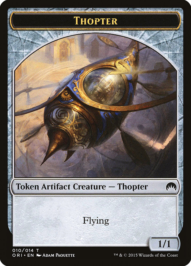 Thopter Token (010/014) [Magic Origins Tokens] | Chromatic Games