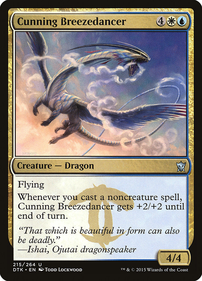 Cunning Breezedancer [Dragons of Tarkir] | Chromatic Games