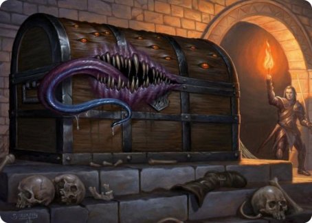 Mimic Art Card [Dungeons & Dragons: Adventures in the Forgotten Realms Art Series] | Chromatic Games