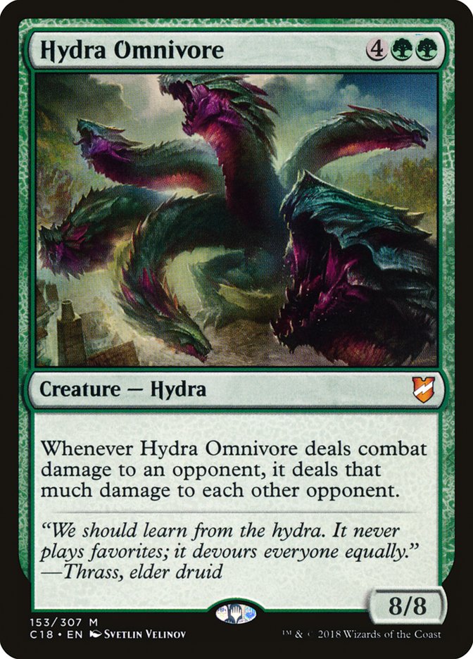 Hydra Omnivore [Commander 2018] | Chromatic Games