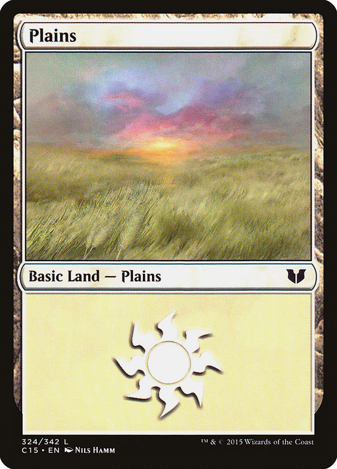 Plains (324) [Commander 2015] | Chromatic Games