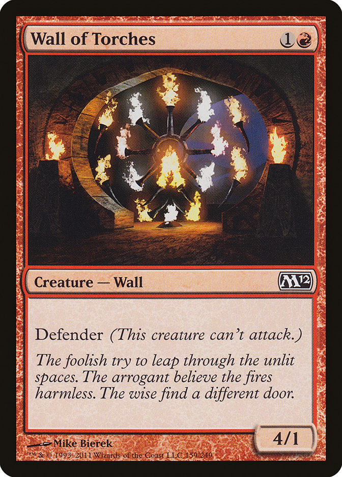 Wall of Torches [Magic 2012] | Chromatic Games