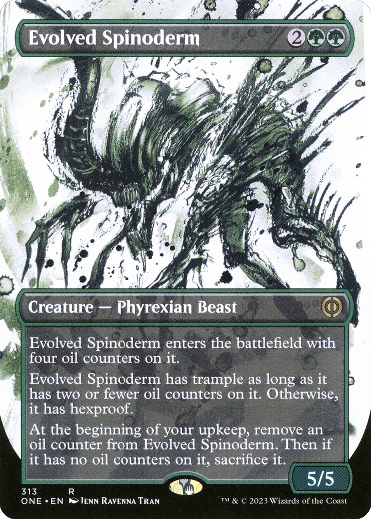 Evolved Spinoderm (Borderless Ichor) [Phyrexia: All Will Be One] | Chromatic Games