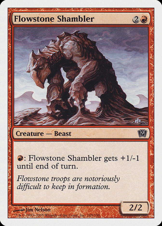 Flowstone Shambler [Ninth Edition] | Chromatic Games