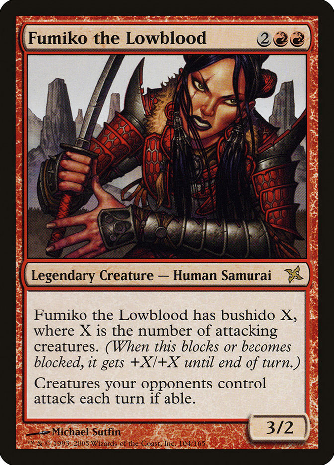 Fumiko the Lowblood [Betrayers of Kamigawa] | Chromatic Games