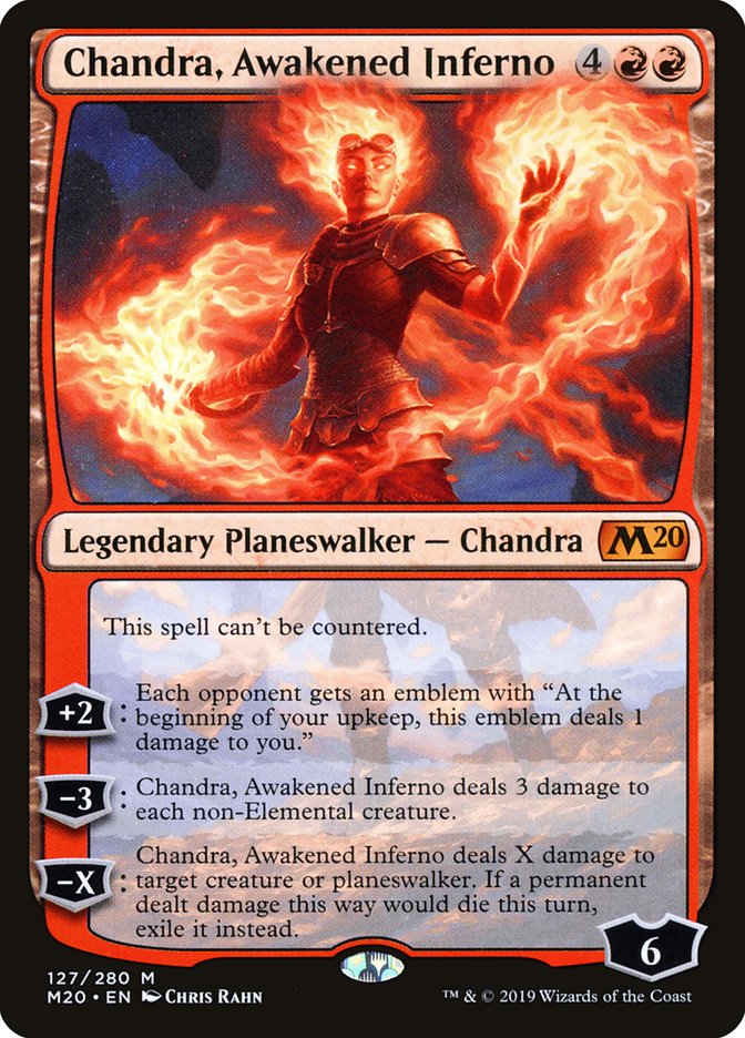 Chandra, Awakened Inferno [Core Set 2020] | Chromatic Games