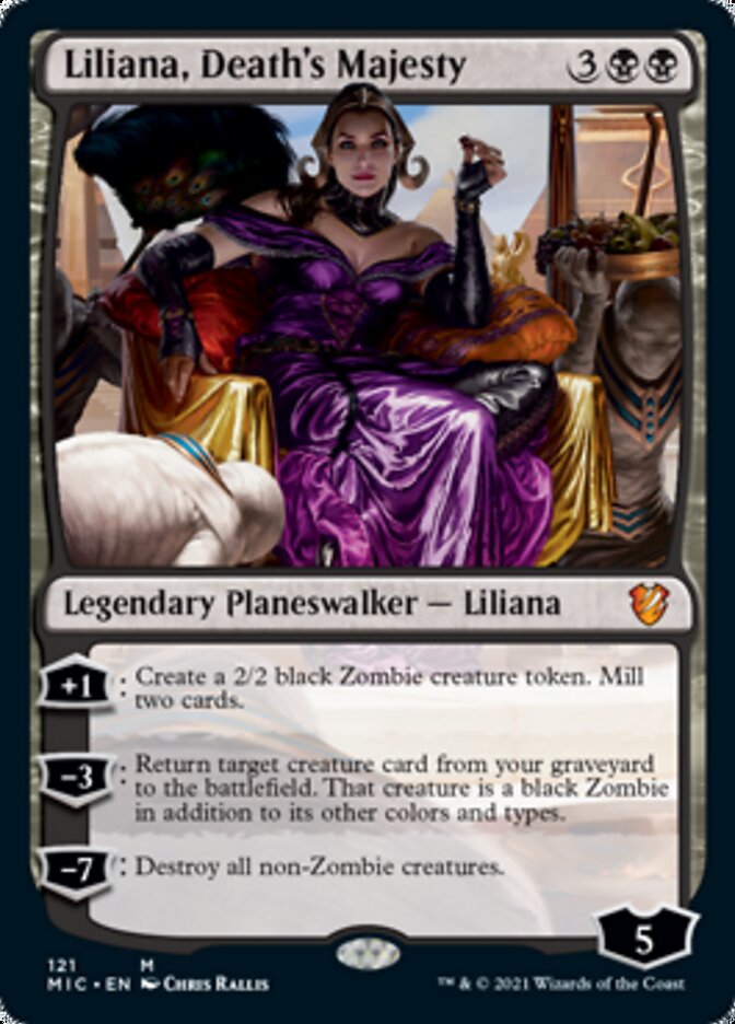 Liliana, Death's Majesty [Innistrad: Midnight Hunt Commander] | Chromatic Games