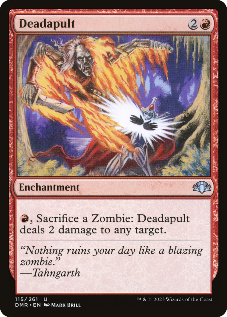 Deadapult [Dominaria Remastered] | Chromatic Games