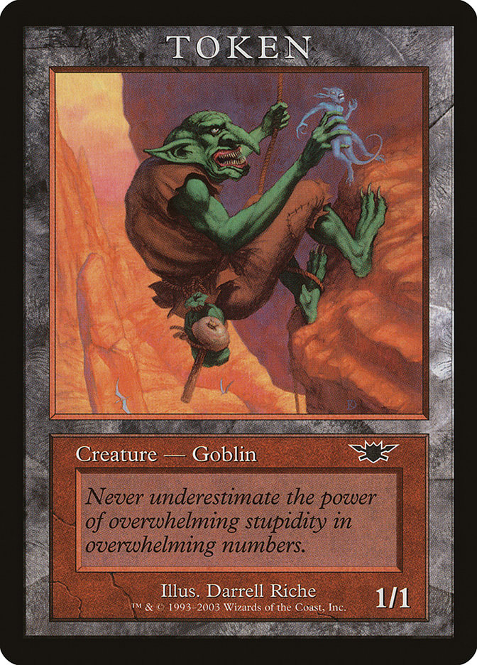 Goblin Token [Magic Player Rewards 2003] | Chromatic Games