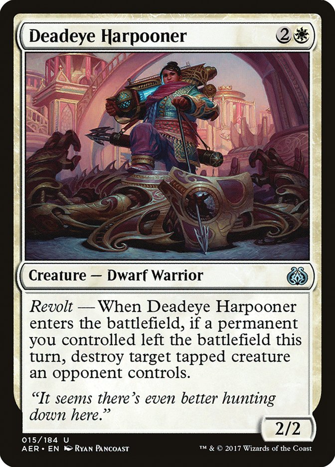 Deadeye Harpooner [Aether Revolt] | Chromatic Games