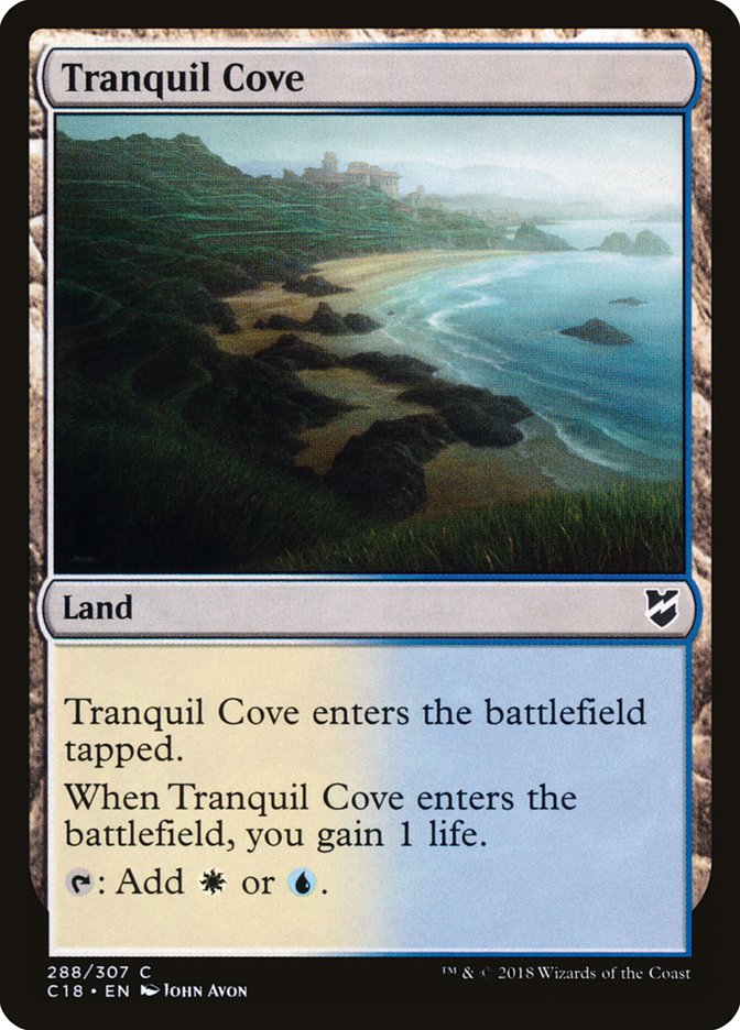 Tranquil Cove [Commander 2018] | Chromatic Games