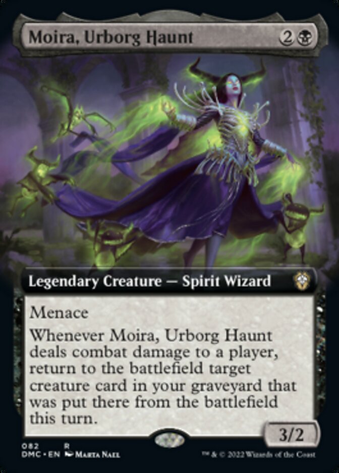 Moira, Urborg Haunt (Extended Art) [Dominaria United Commander] | Chromatic Games