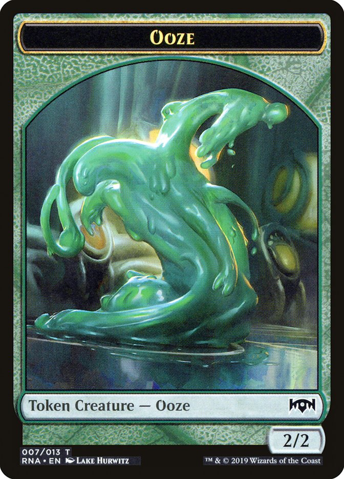 Ooze Token [Ravnica Allegiance Tokens] | Chromatic Games