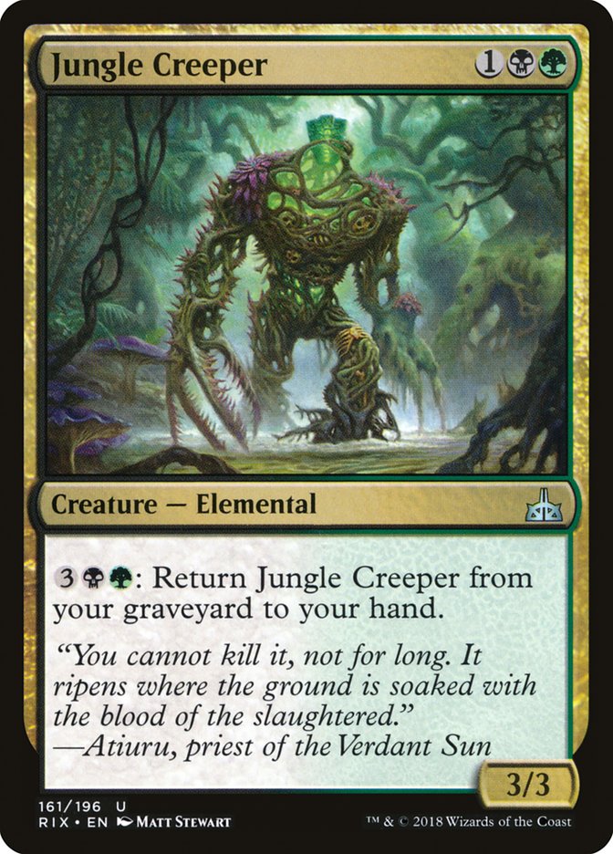 Jungle Creeper [Rivals of Ixalan] | Chromatic Games