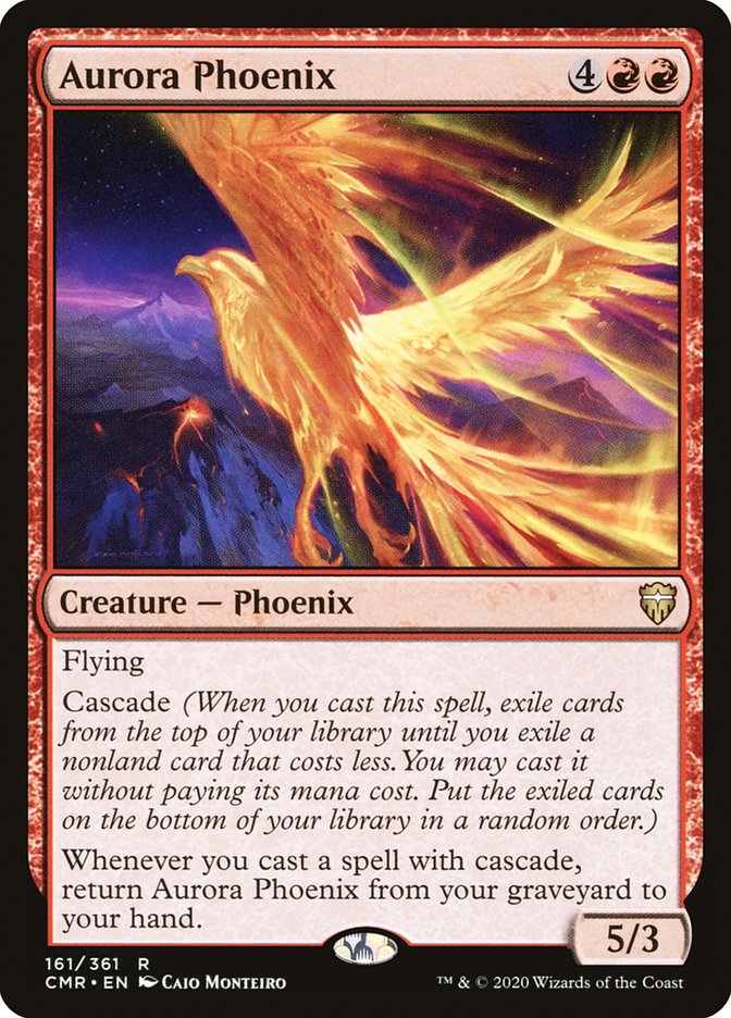 Aurora Phoenix [Commander Legends] | Chromatic Games