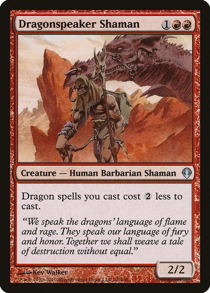 Dragonspeaker Shaman [Archenemy] | Chromatic Games