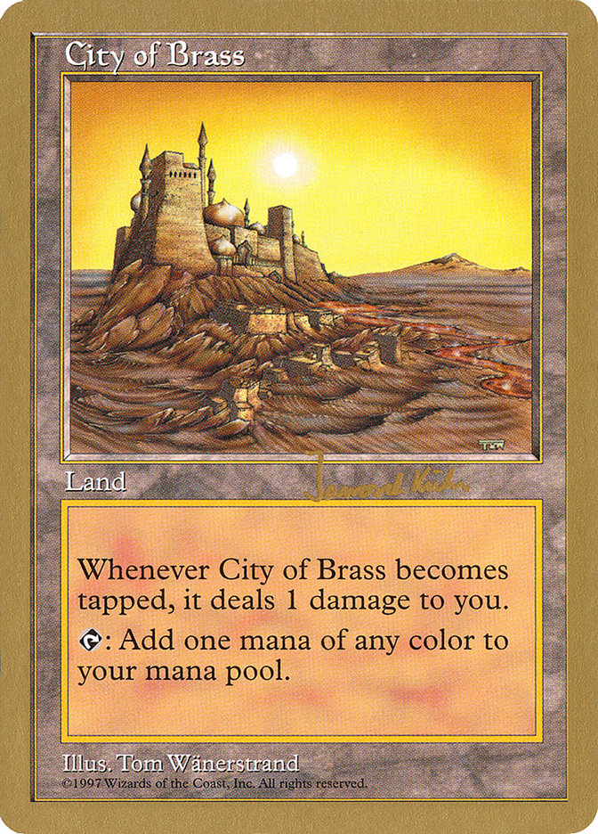 City of Brass (Janosch Kuhn) [World Championship Decks 1997] | Chromatic Games