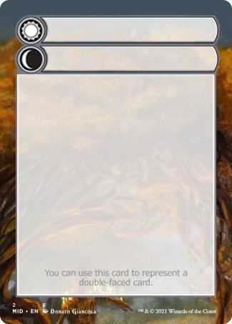 Helper Card (2/9) [Innistrad: Midnight Hunt Tokens] | Chromatic Games