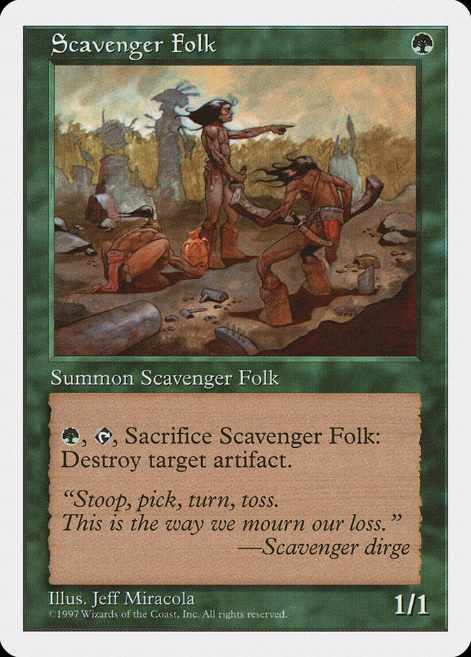 Scavenger Folk [Fifth Edition] | Chromatic Games