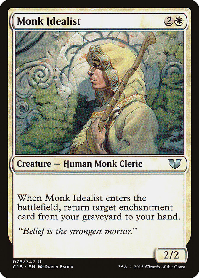 Monk Idealist [Commander 2015] | Chromatic Games