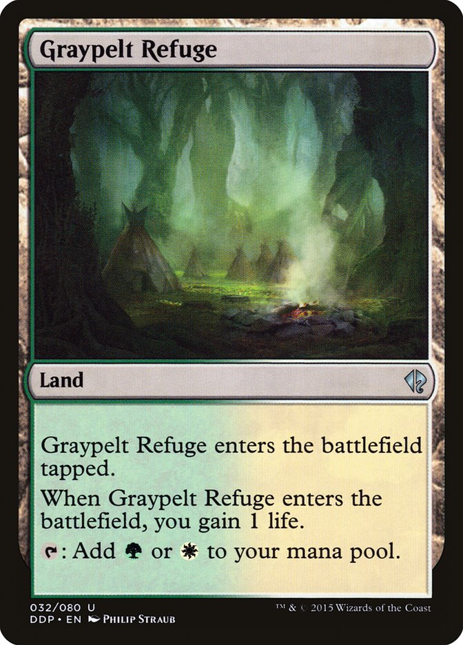 Graypelt Refuge [Duel Decks: Zendikar vs. Eldrazi] | Chromatic Games