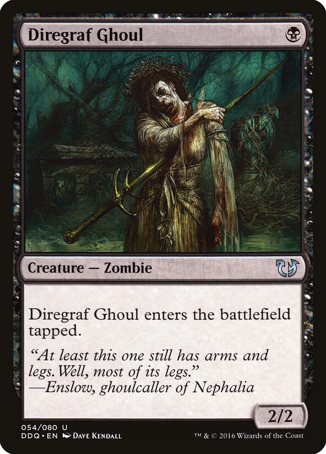 Diregraf Ghoul [Duel Decks: Blessed vs. Cursed] | Chromatic Games