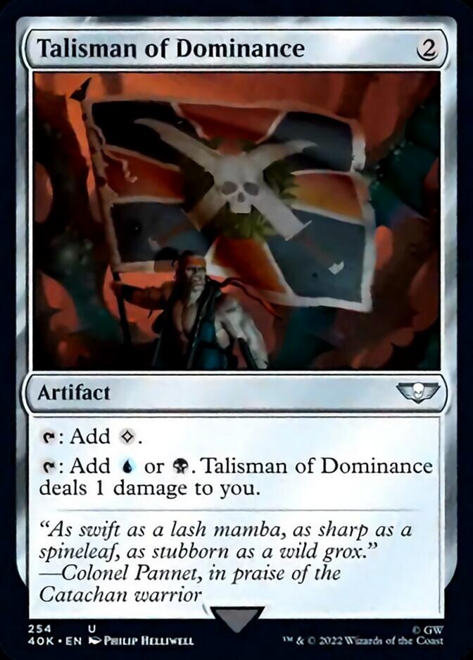 Talisman of Dominance (254) (Surge Foil) [Warhammer 40,000] | Chromatic Games