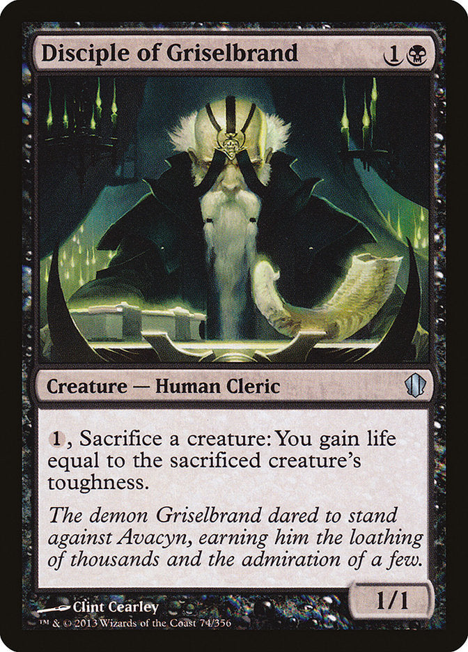 Disciple of Griselbrand [Commander 2013] | Chromatic Games