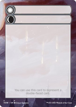 Helper Card (5/9) [Innistrad: Crimson Vow Tokens] | Chromatic Games