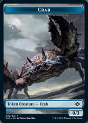 Clue (14) // Crab Double-Sided Token [Modern Horizons 2 Tokens] | Chromatic Games