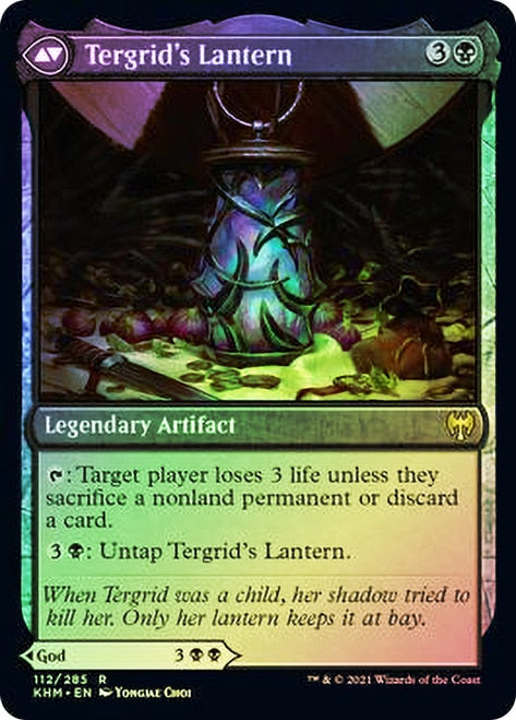 Tergrid, God of Fright // Tergrid's Lantern [Kaldheim Prerelease Promos] | Chromatic Games