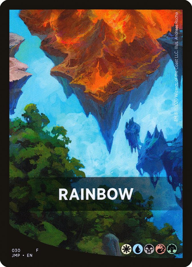 Rainbow Theme Card [Jumpstart Front Cards] | Chromatic Games