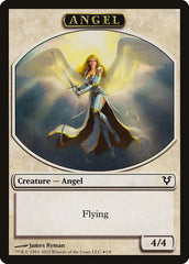 Angel // Demon Double-Sided Token [Open the Helvault] | Chromatic Games