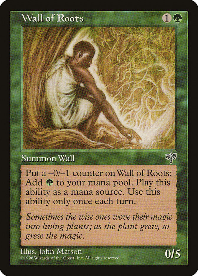 Wall of Roots [Mirage] | Chromatic Games