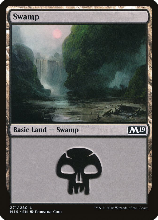 Swamp (271) [Core Set 2019] | Chromatic Games